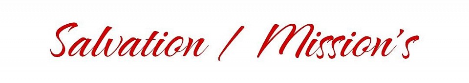 Salvation and Mission's